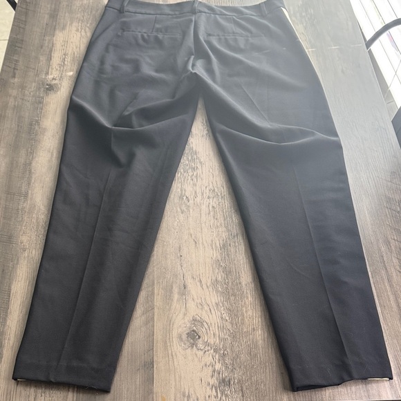 Vince Black Tuxedo Cream Stripe Straight Leg Pants - Picture 5 of 5